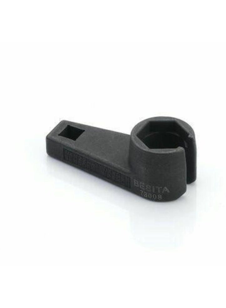 Besita 22mm (7/8") Offset Oxygen Sensor Socket Wrench - 3/8" Drive with Wire Slot to Prevent Cable Damage - Low Profile Design - Image 1